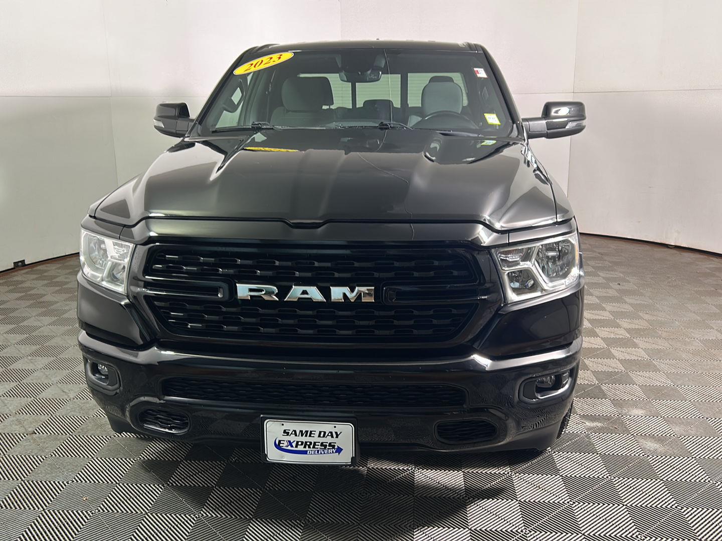 Used 2023 Diamond Black Crystal Pearlcoat Ram Big Horn image 11