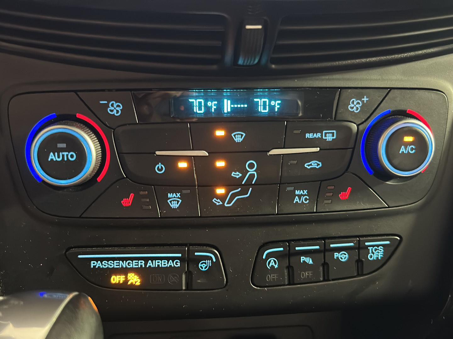 Used 2018 Shadow Black Ford Titanium image 6