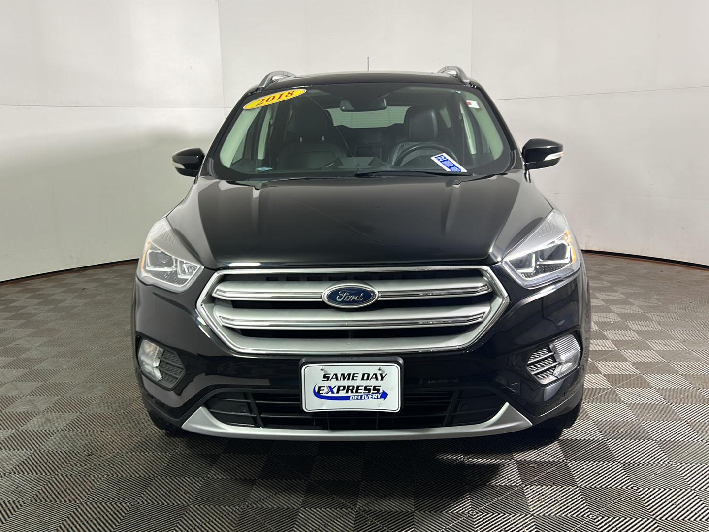 Used 2018 Shadow Black Ford Titanium image 17