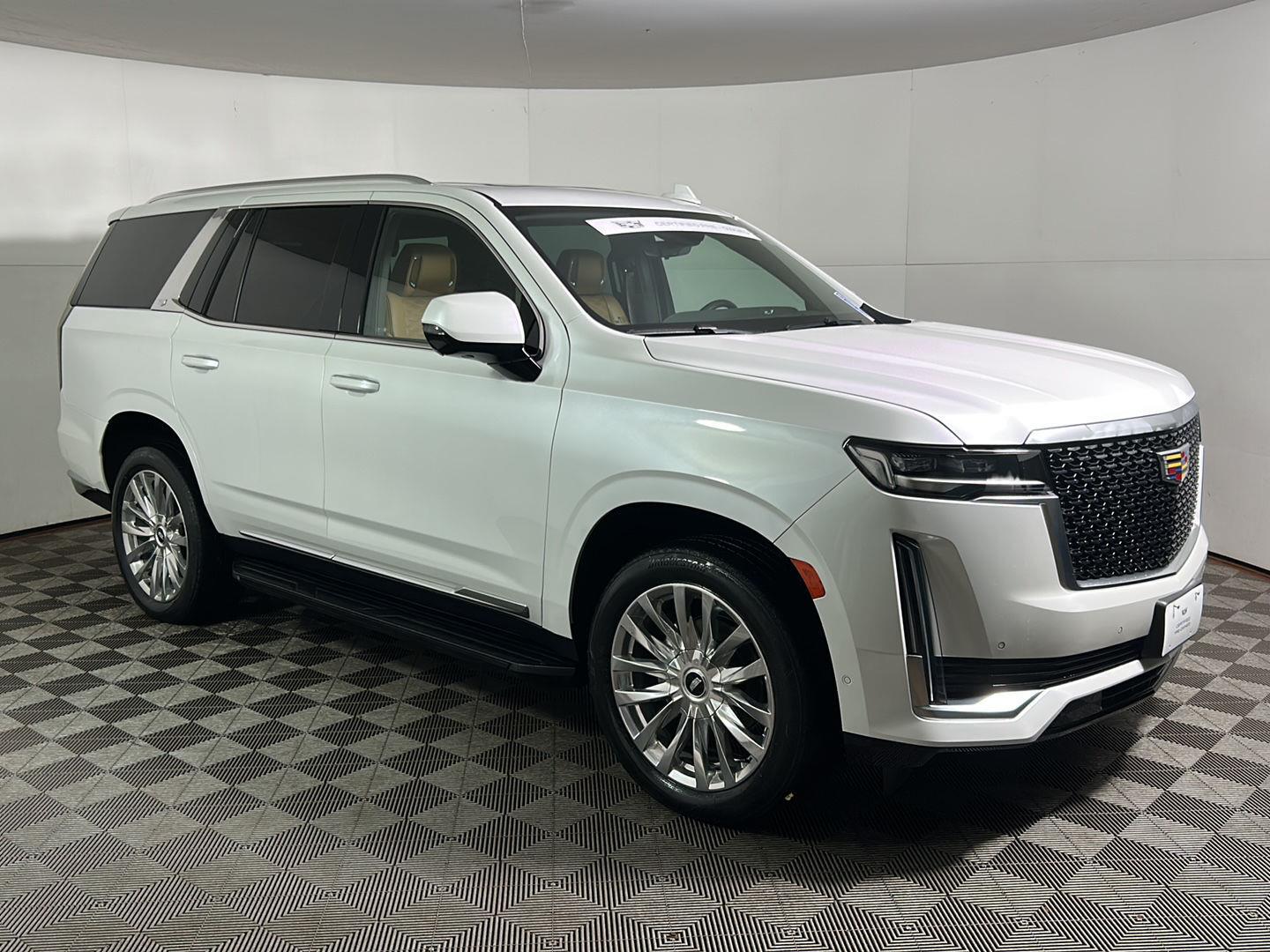Certified Used 2023 Crystal White Tricoat Cadillac 4WD Premium Luxury image 6