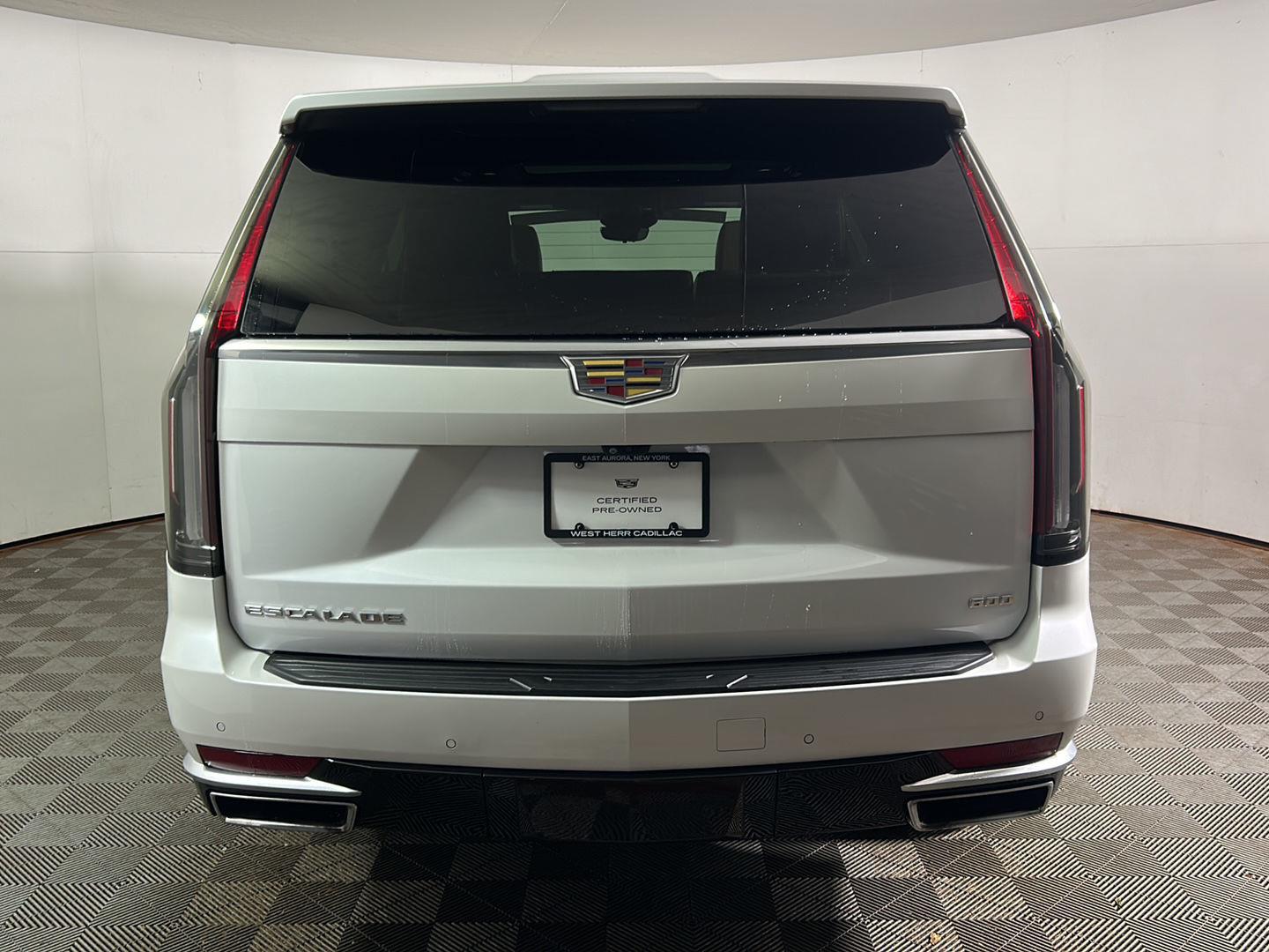 Certified Used 2023 Crystal White Tricoat Cadillac 4WD Premium Luxury image 8