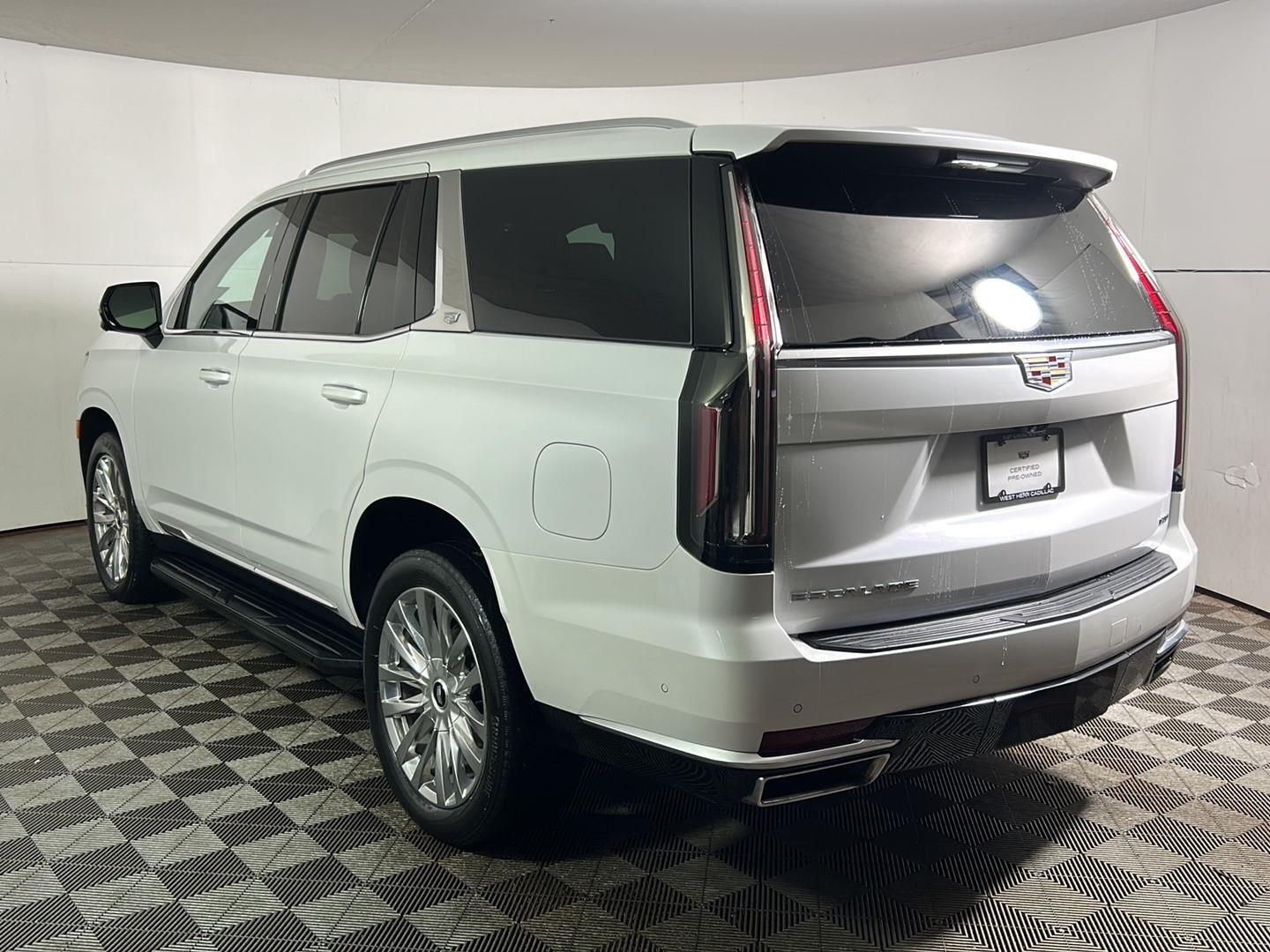 Certified Used 2023 Crystal White Tricoat Cadillac 4WD Premium Luxury image 12