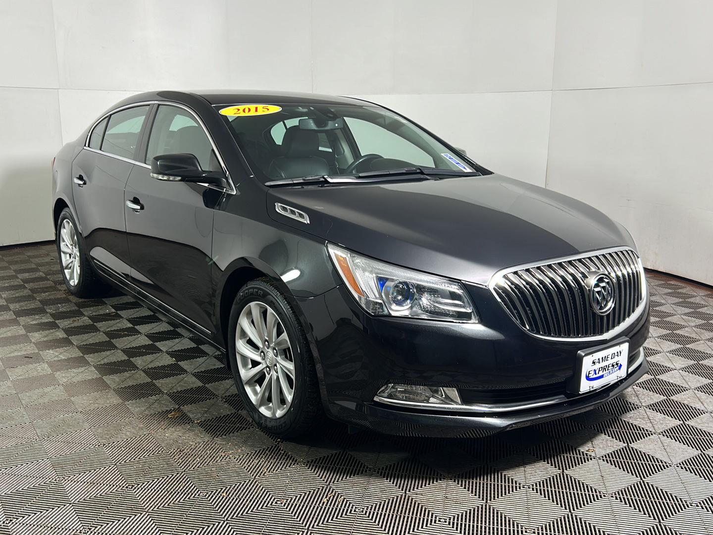 Used 2015 Carbon Black Metallic Buick Leather image 17