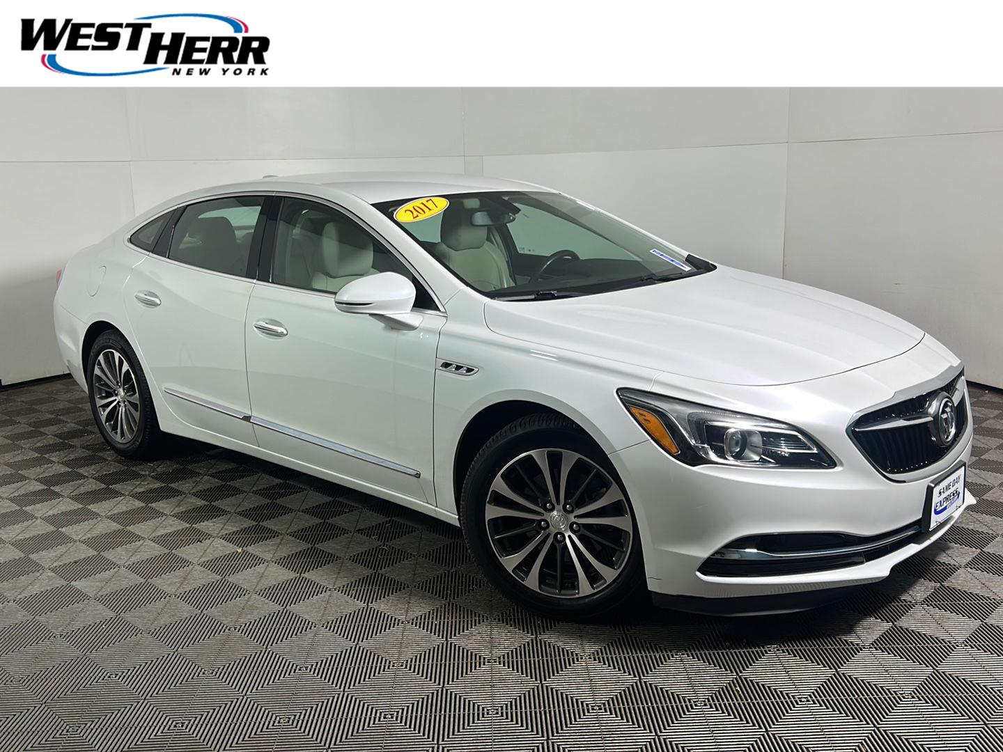 White Frost Tricoat 2017 Buick LaCrosse Sedan Front-Wheel Drive 8-Speed Automatic