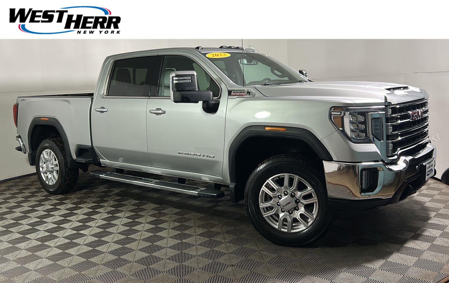 Quicksilver Metallic 2023 GMC Sierra 2500HD Pickup Truck Four-Wheel Drive Automatic
