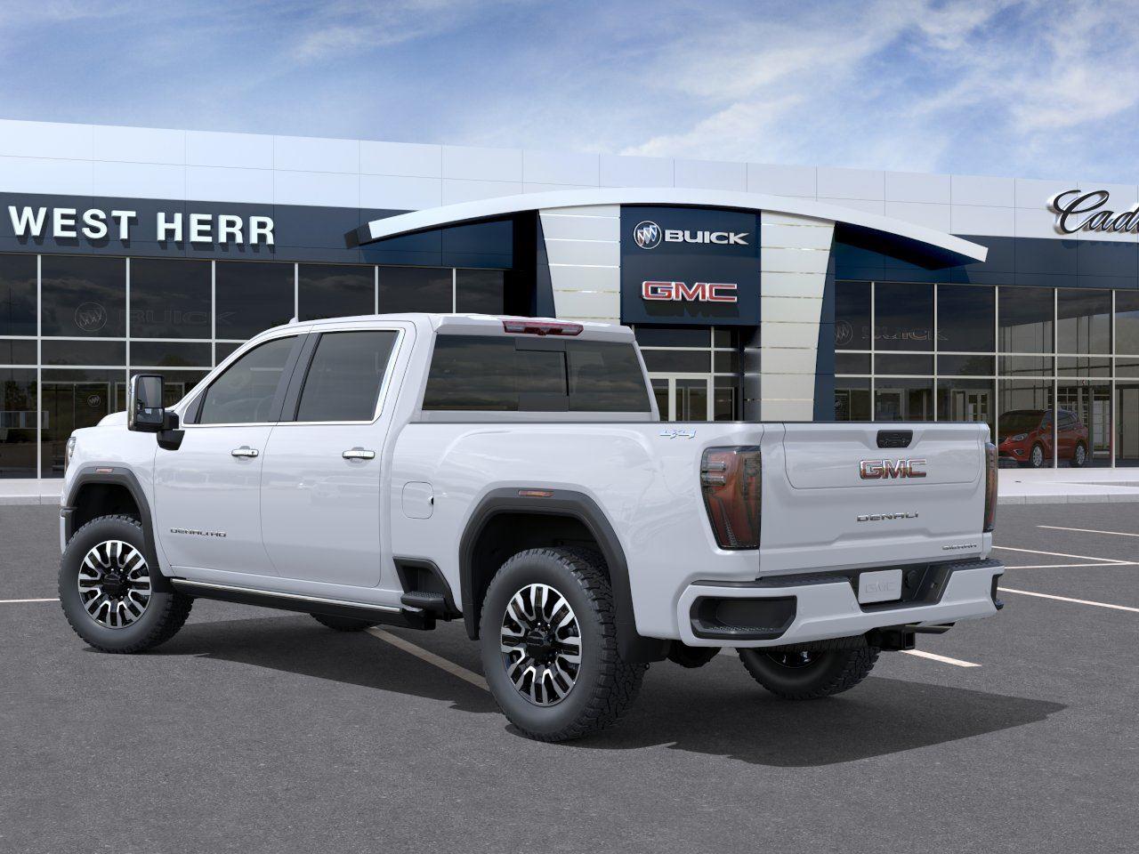 New 2026 Glacier White Tricoat GMC Denali Ultimate image 3