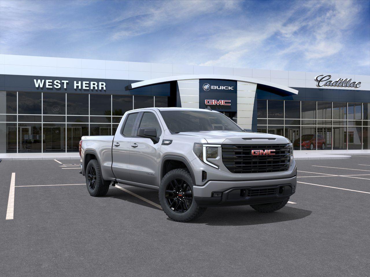 Sterling Metallic 2026 GMC Sierra 1500 Pickup Truck Four-Wheel Drive 8-Speed Automatic