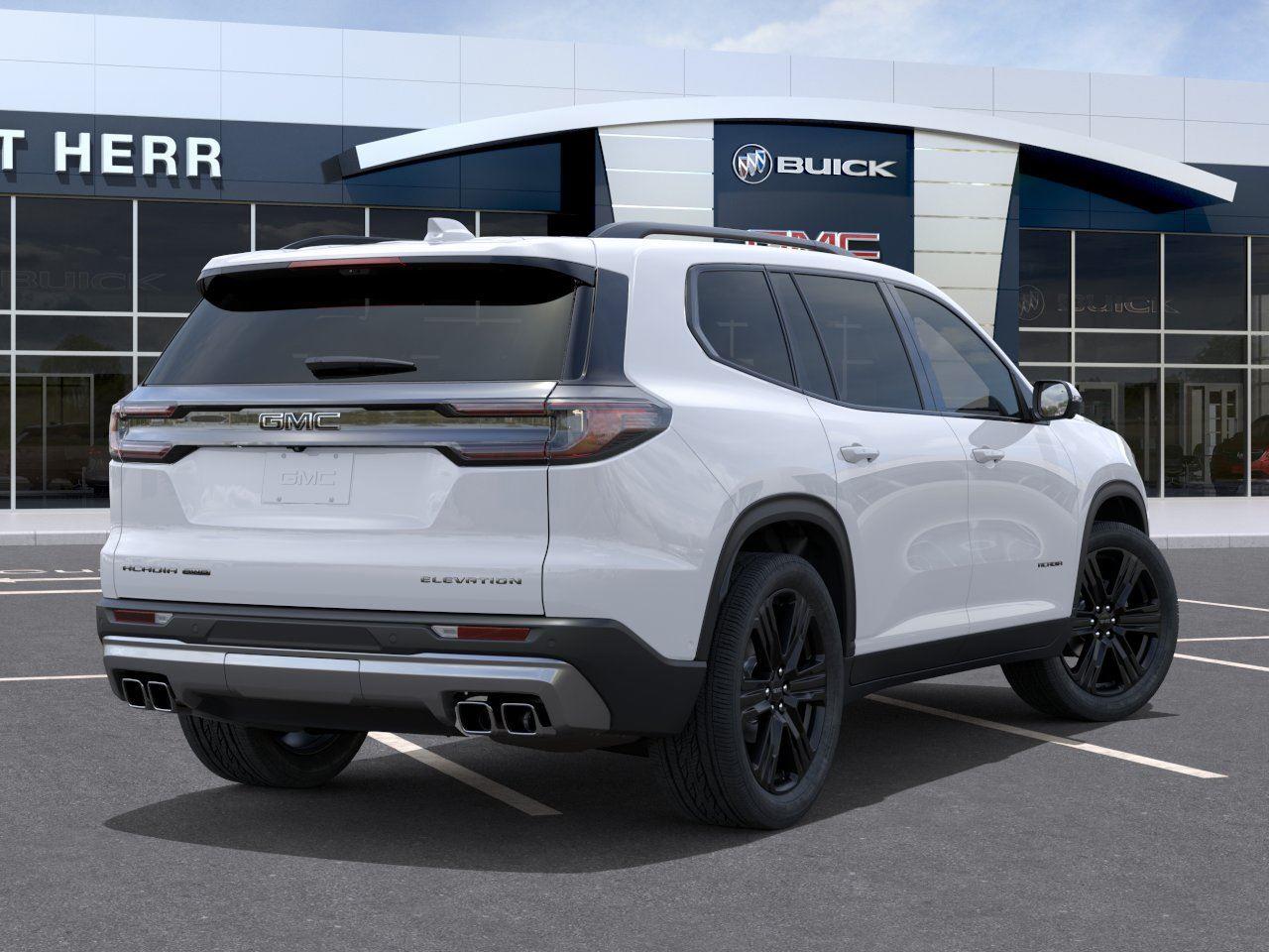 New 2026 Glacier White Tricoat GMC Elevation image 4