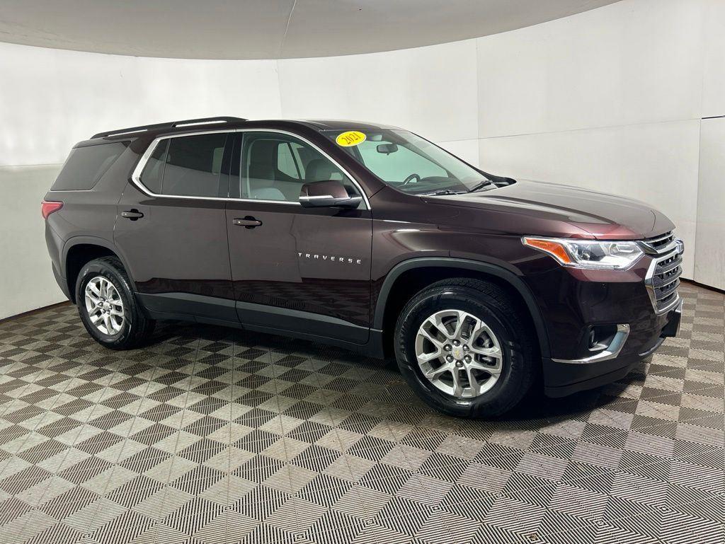 Used 2021 Black Cherry Metallic Chevrolet LT image 5