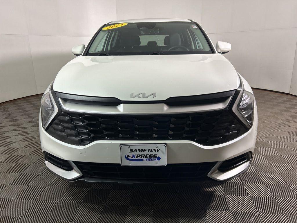 Used 2023 Snow White Pearl Kia LX image 12