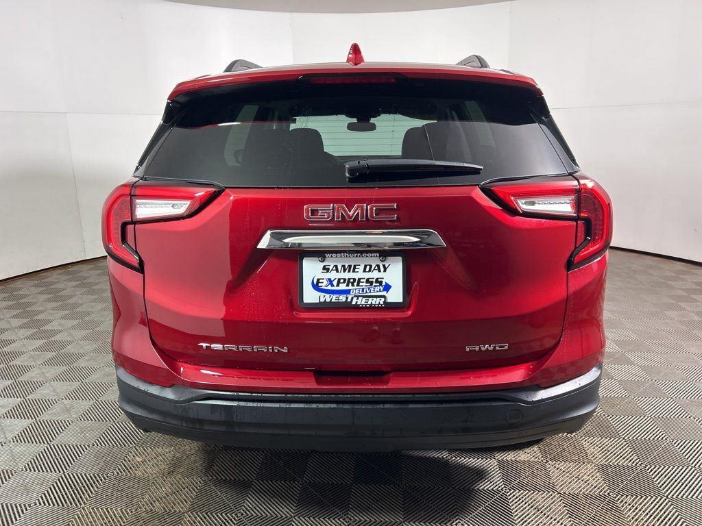 Used 2023 Volcanic Red GMC SLE image 7