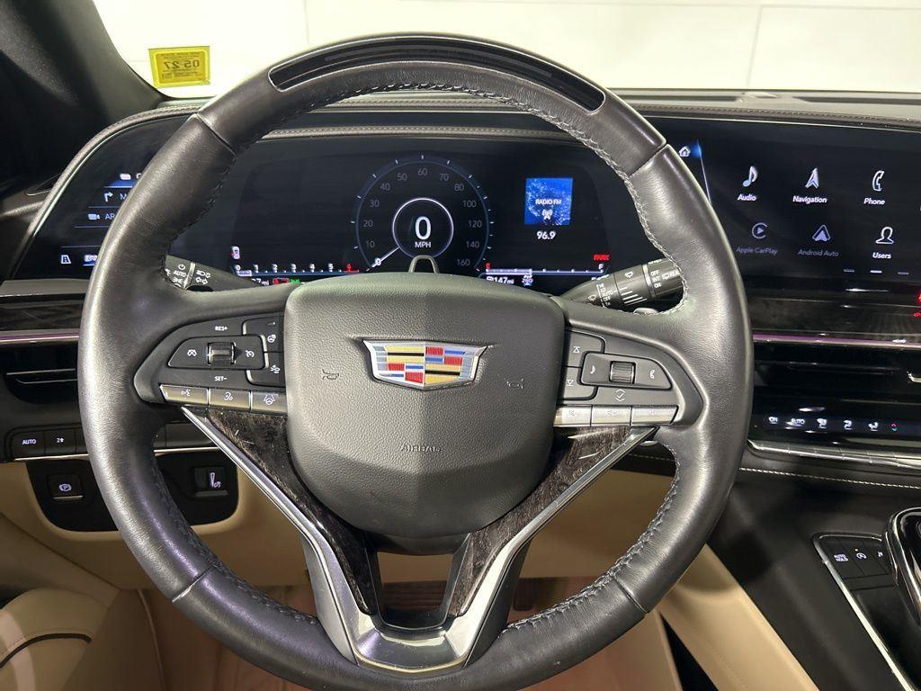 Certified Used 2023 Crystal White Cadillac Premium image 39