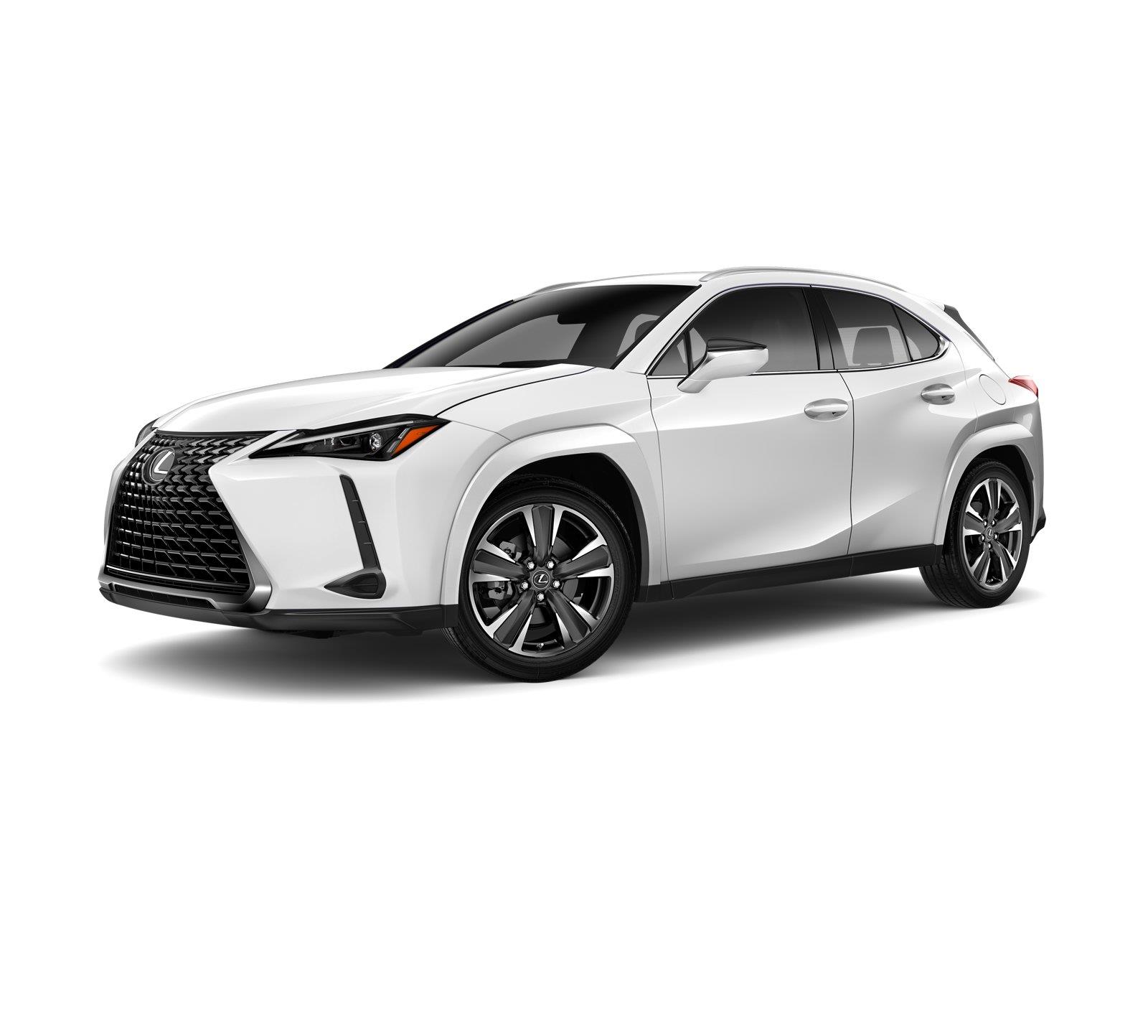 Ultra White 2026 Lexus UX Hybrid SUV / Crossover All-Wheel Drive Continuously Variable Transmission