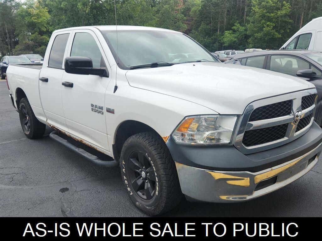 Bright White 2016 RAM 1500 Pickup Truck 6-Speed Automatic