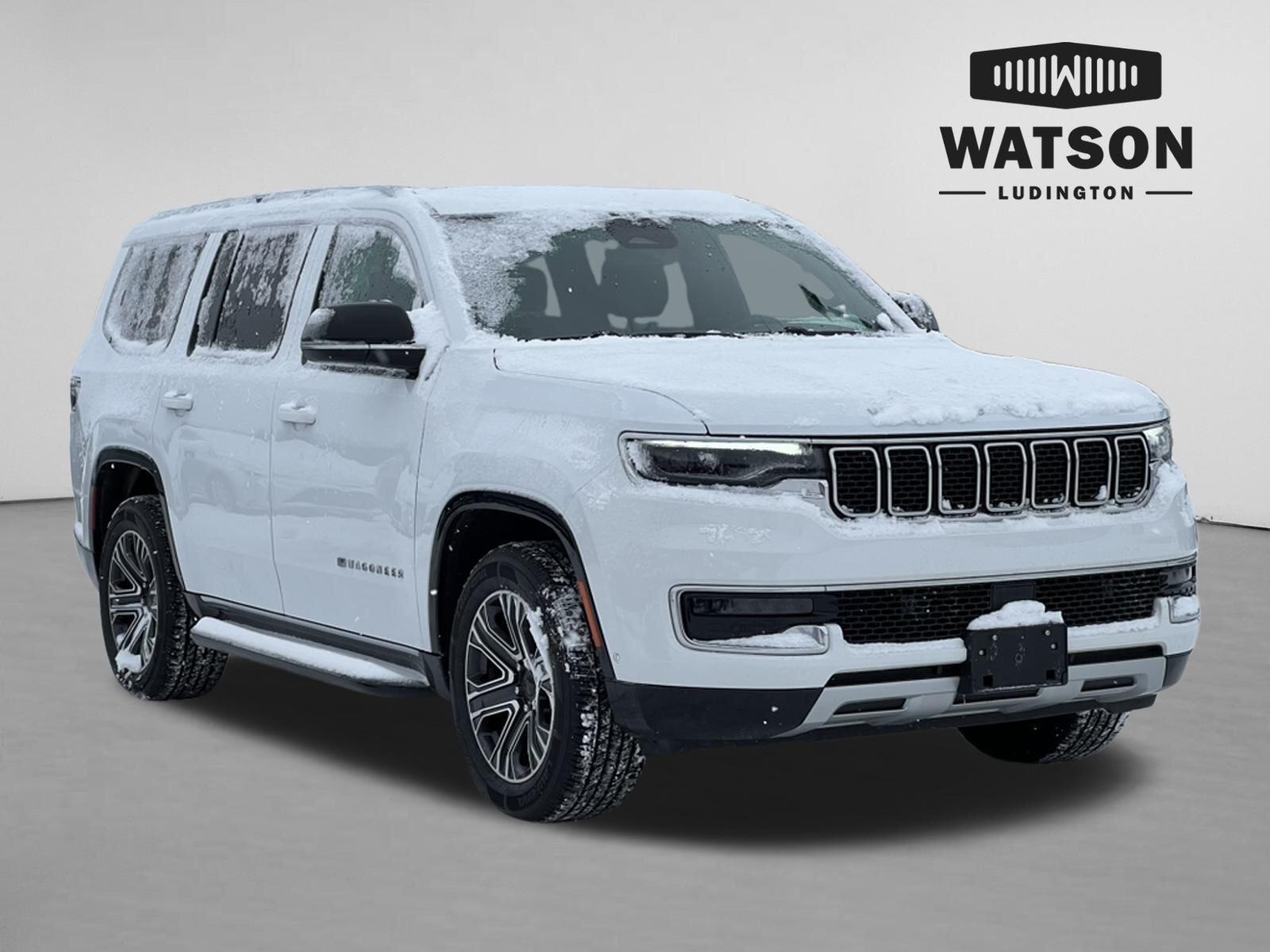 Bright White Clearcoat 2024 Jeep Wagoneer Series II 4WD SUV / Crossover Four-Wheel Drive 8-Speed Automatic