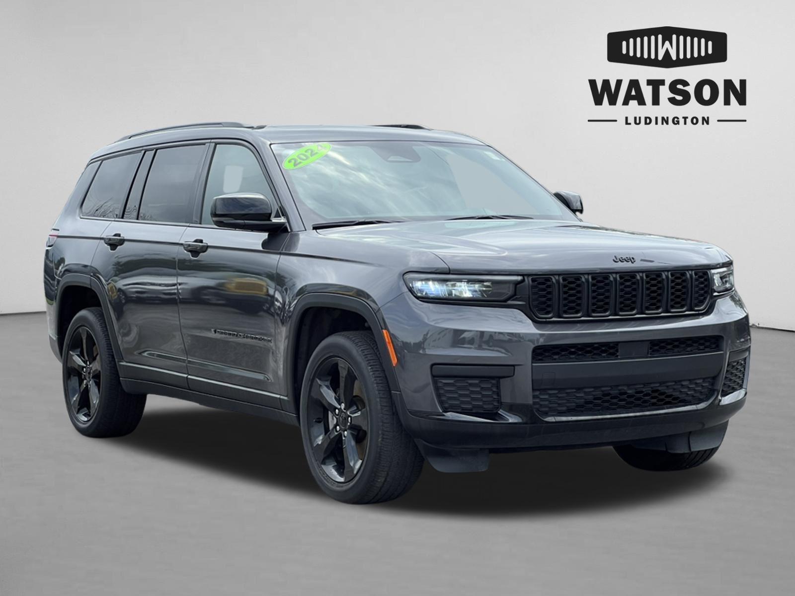 Baltic Gray Metallic Clearcoat 2024 Jeep Grand Cherokee L SUV / Crossover Four-Wheel Drive 8-Speed Automatic
