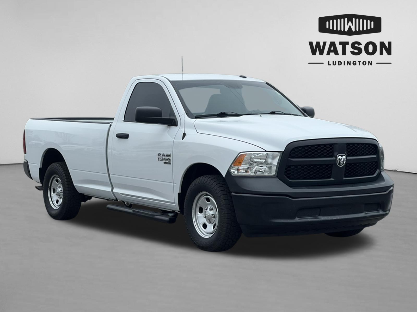 Bright White Clearcoat 2021 RAM 1500 Pickup Truck 4X2 8-Speed Automatic
