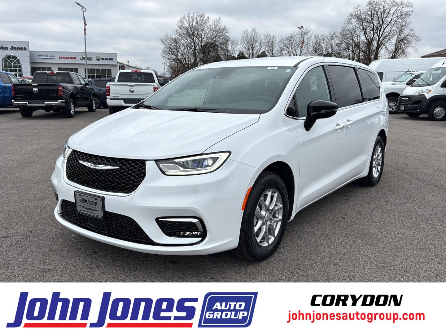 Bright White Clearcoat 2026 Chrysler Pacifica Select FWD Minivan Front-Wheel Drive 9-Speed Automatic