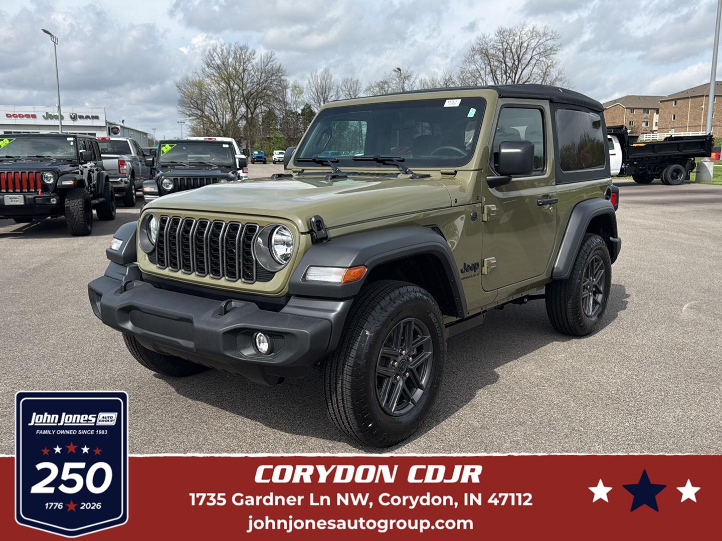 41 2026 Jeep Wrangler Sport 2-Door 4WD SUV / Crossover Four-Wheel Drive 6-Speed Manual