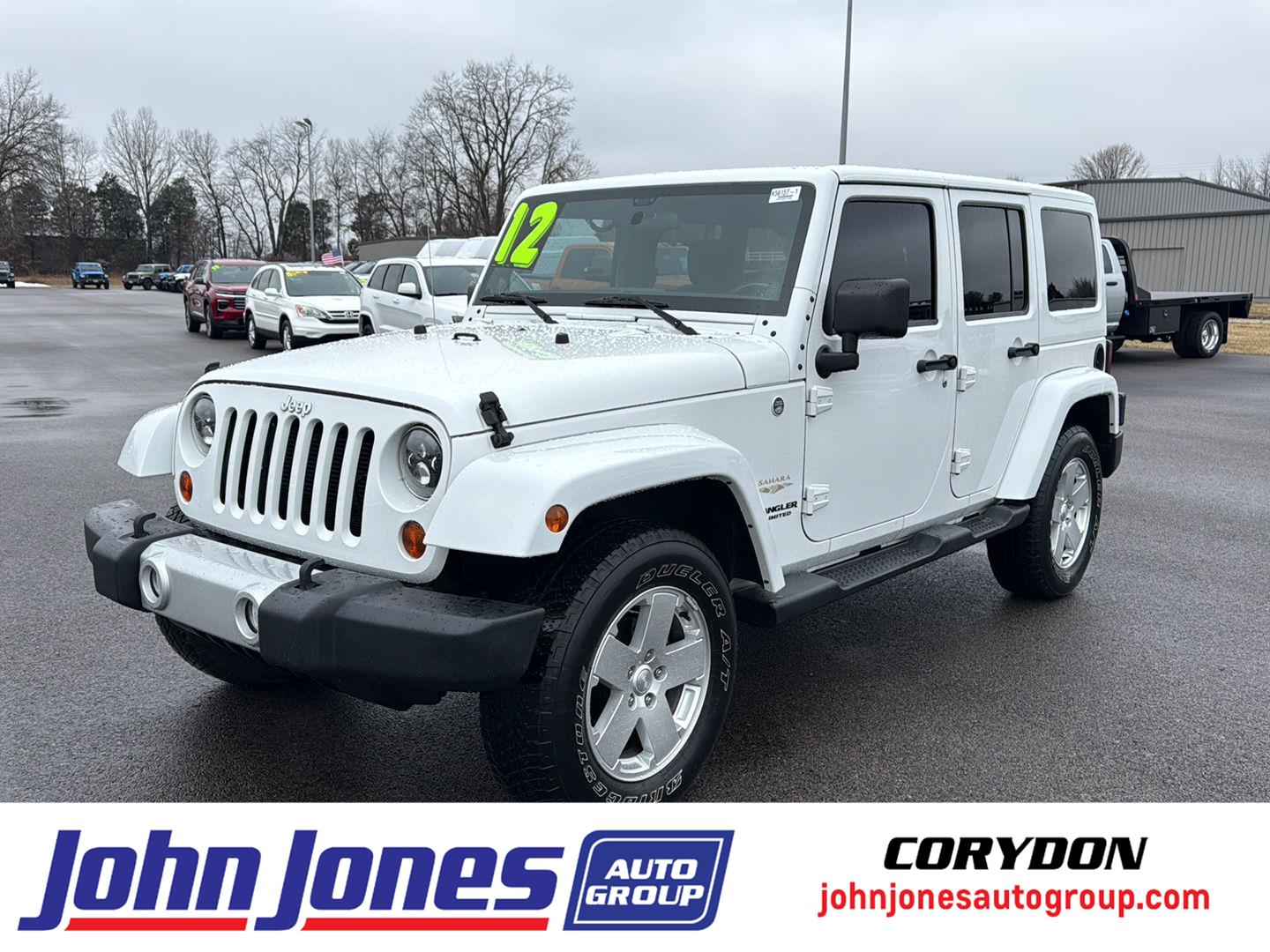 2012 Jeep Wrangler Unlimited Sahara 4WD