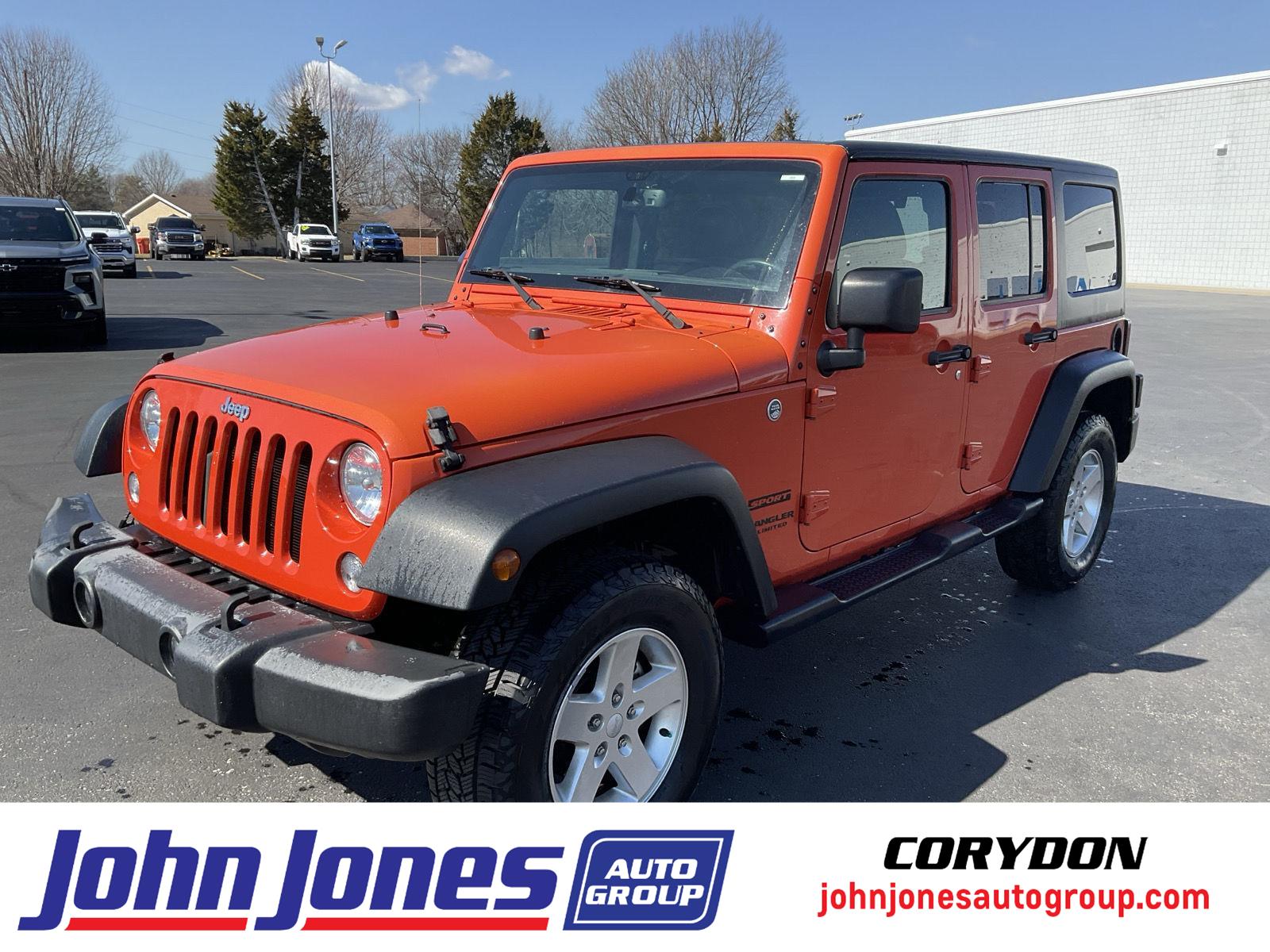 2015 Jeep Wrangler Unlimited Sport 4WD