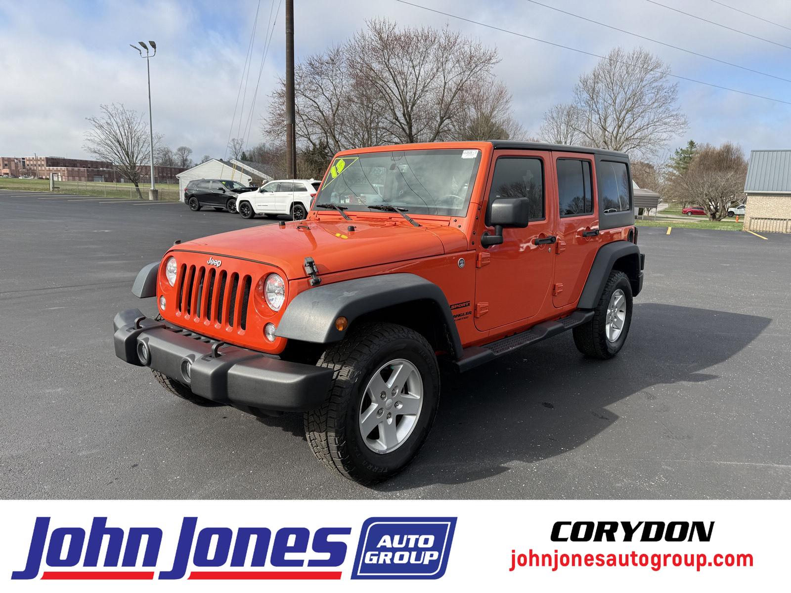 2015 Jeep Wrangler Unlimited Sport 4WD