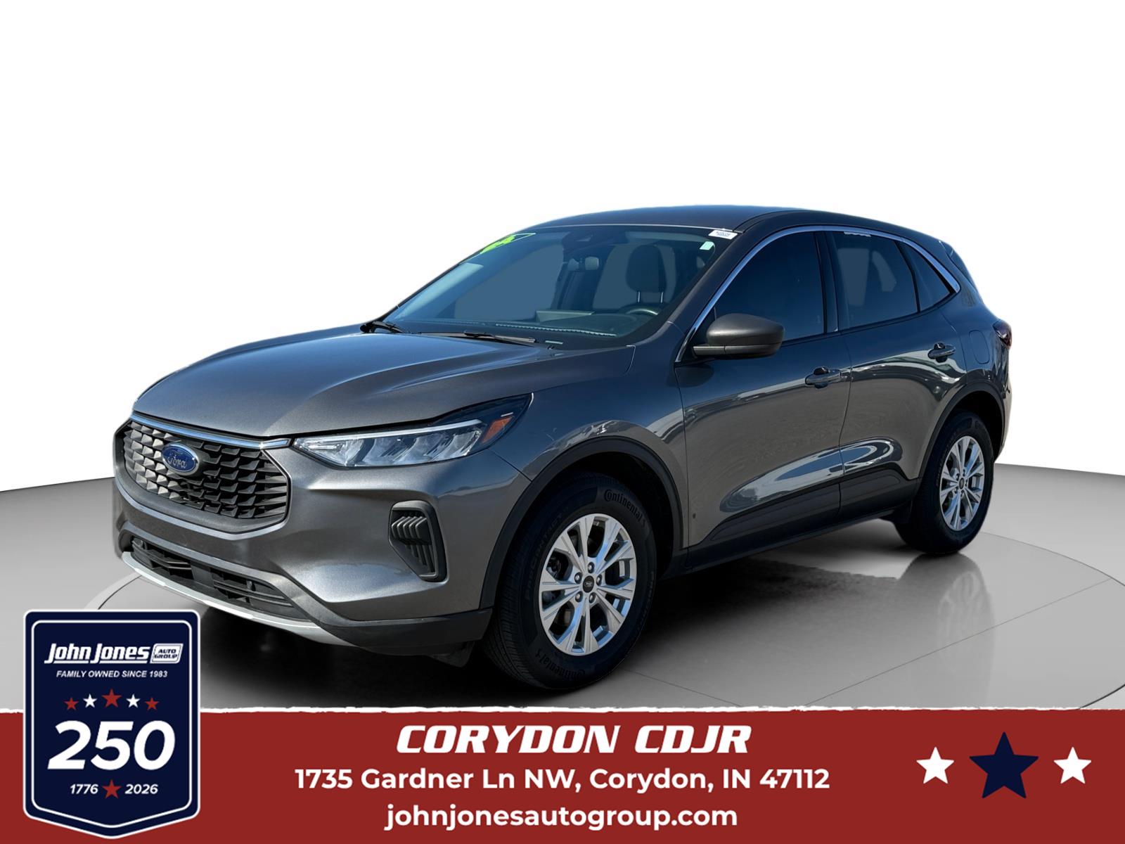 Carbonized Gray 2024 Ford Escape SUV / Crossover All-Wheel Drive 8-Speed Automatic