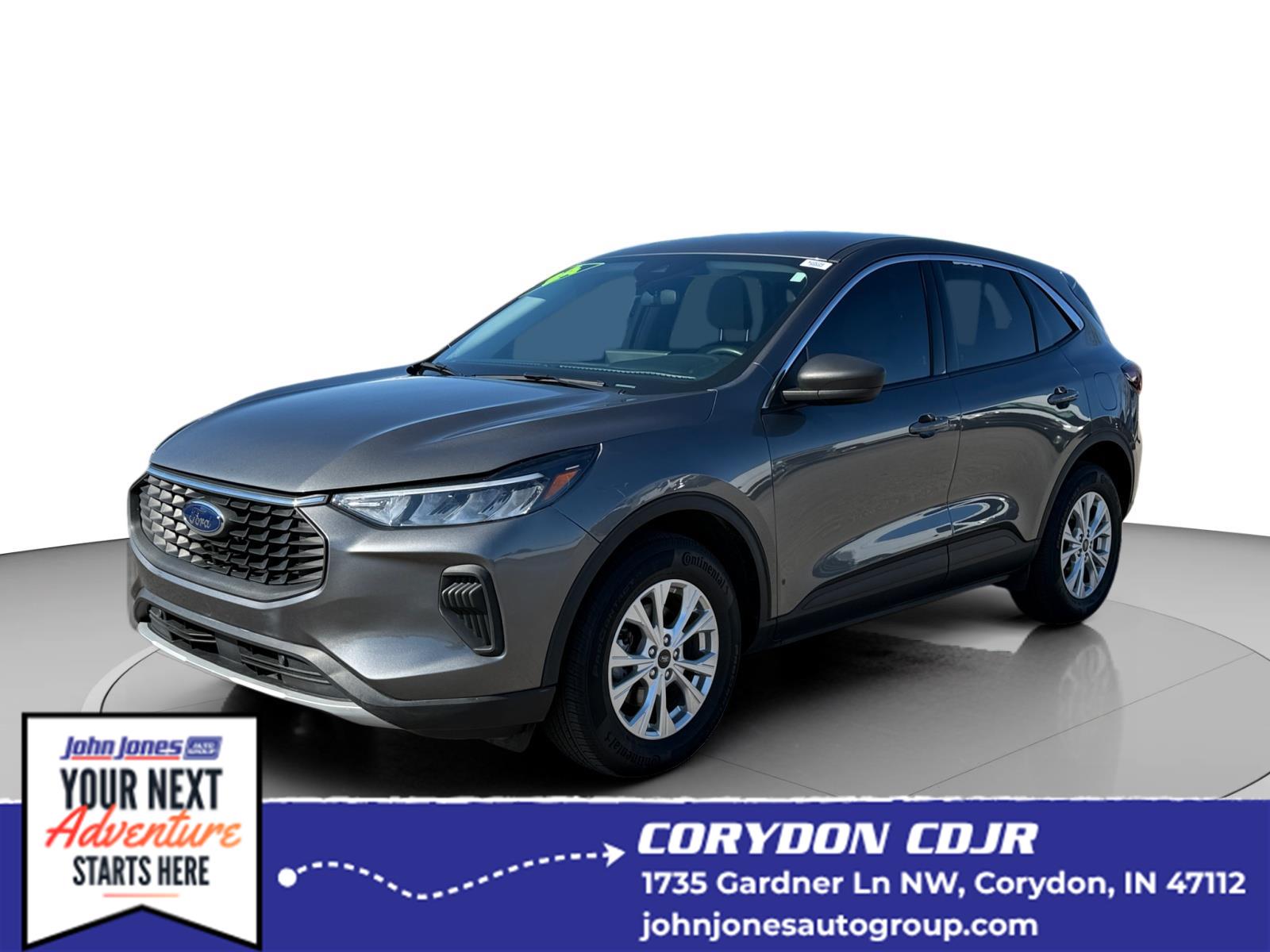 Carbonized Gray 2024 Ford Escape SUV / Crossover All-Wheel Drive 8-Speed Automatic