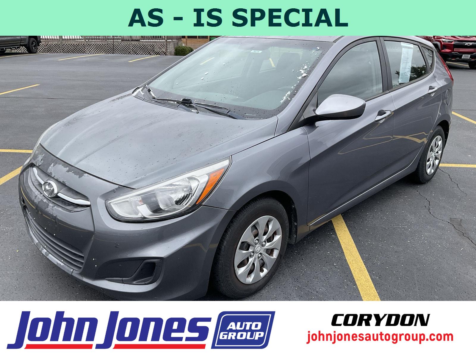 2017 Hyundai Accent SE 4-Door Hatchback FWD