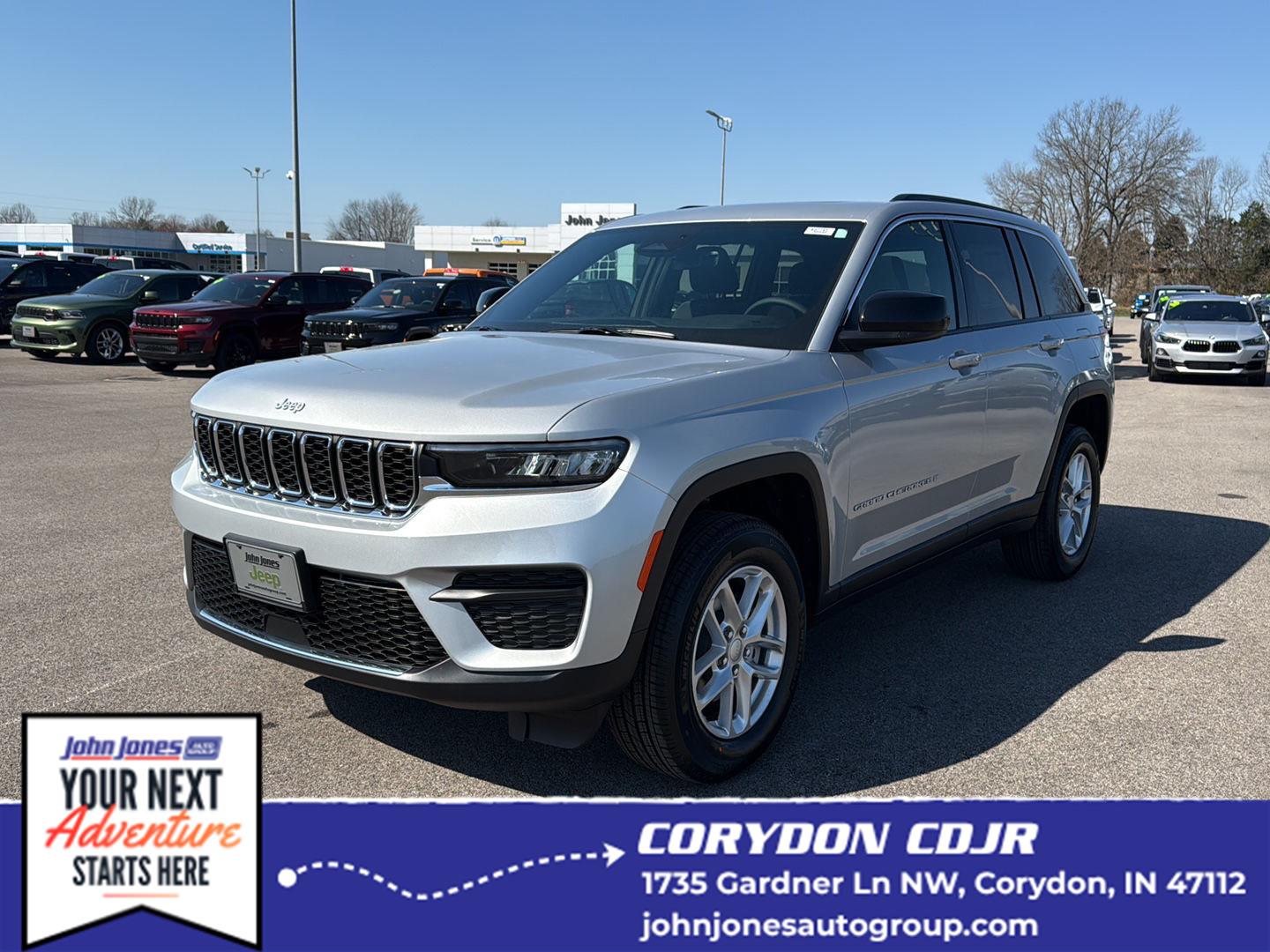 Silver Zynith 2026 Jeep Grand Cherokee SUV / Crossover Four-Wheel Drive 8-Speed Automatic