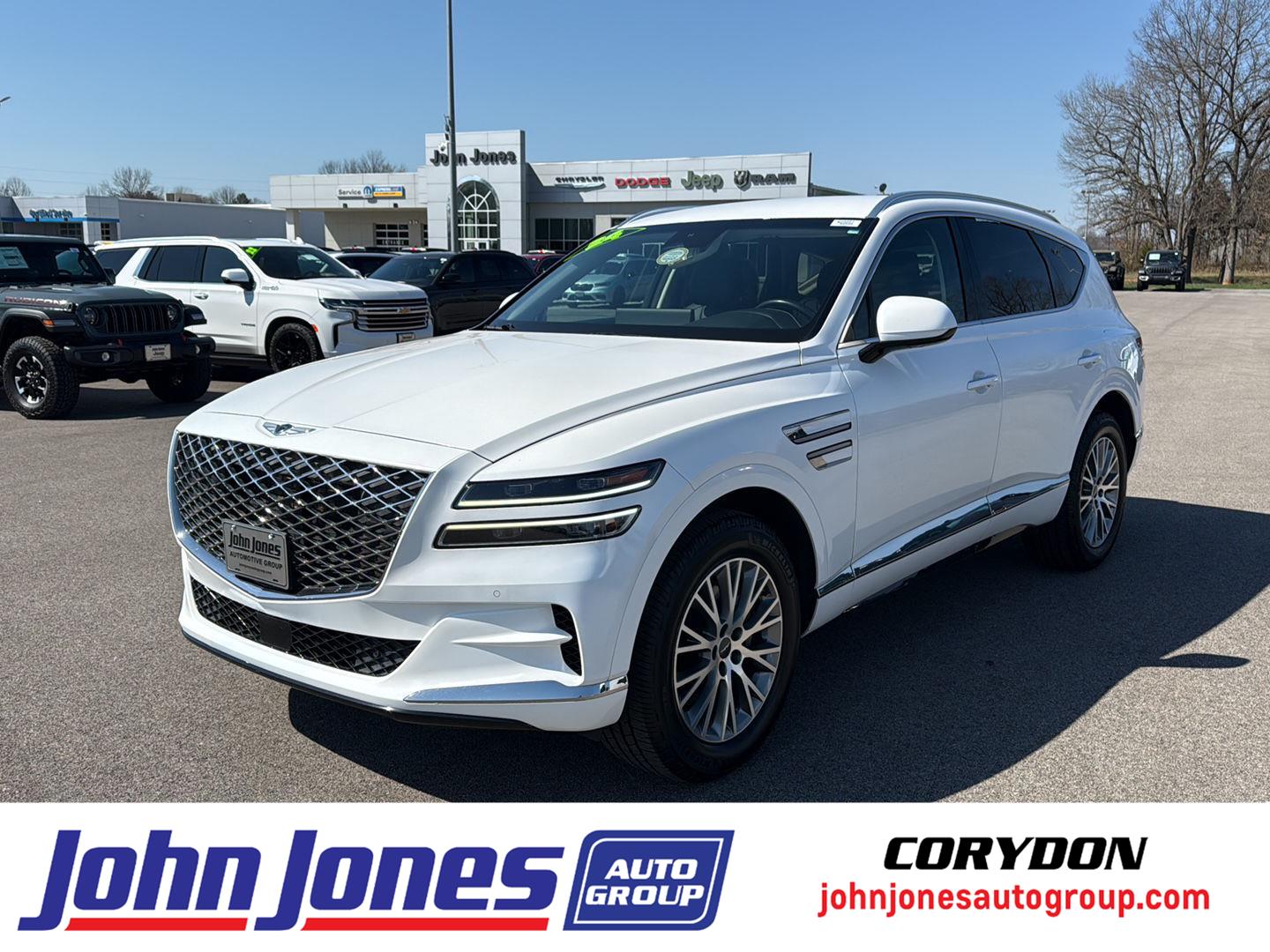 Uyuni White 2024 Genesis GV80 2.5T AWD SUV / Crossover All-Wheel Drive Automatic