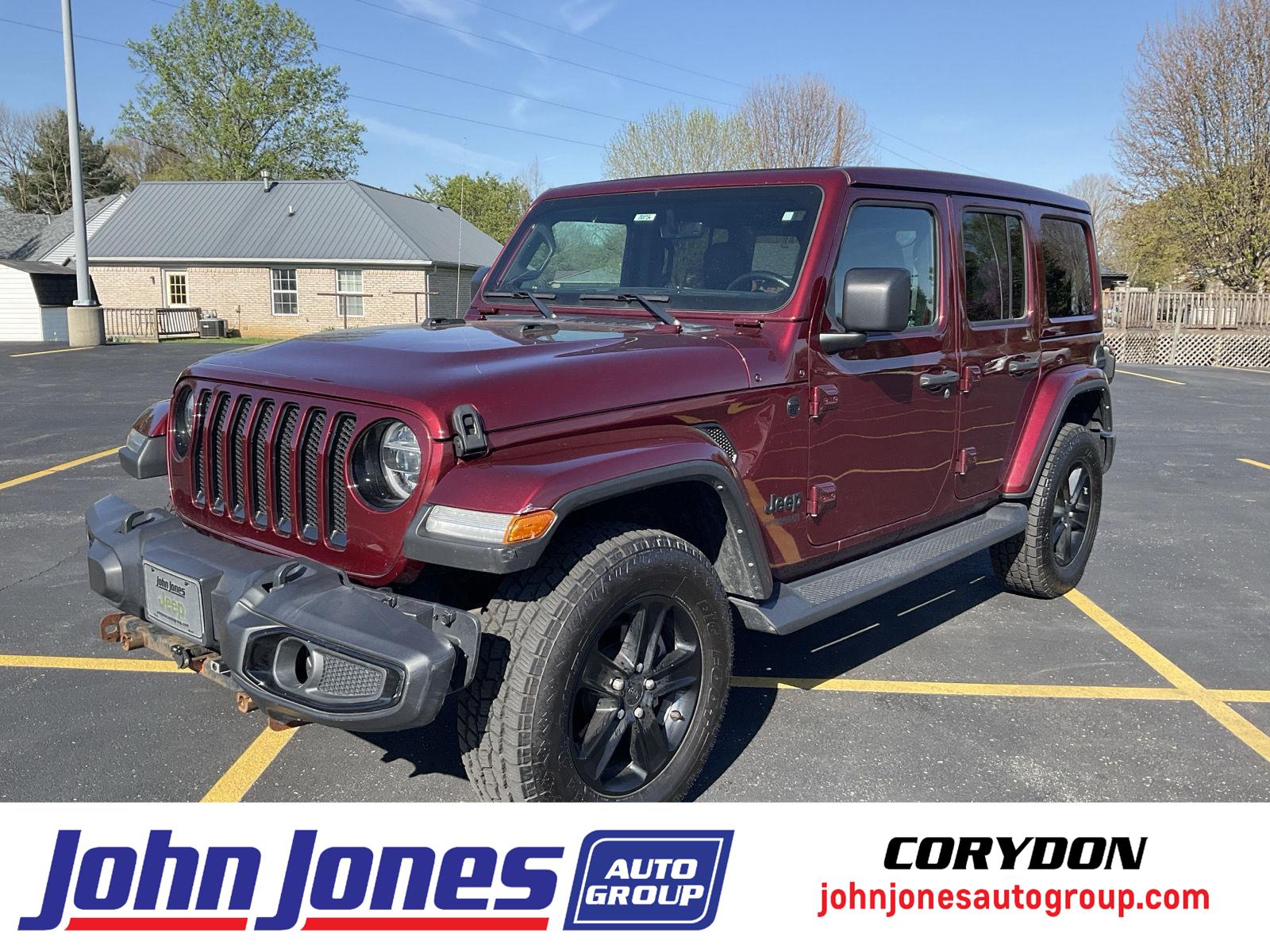 Snazzberry Pearlcoat 2021 Jeep Wrangler Unlimited Sahara Altitude 4WD SUV / Crossover Four-Wheel Drive 8-Speed Automatic