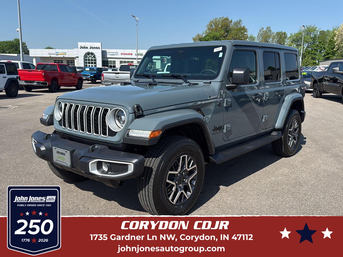 Anvil Clearcoat 2026 Jeep Wrangler SUV / Crossover Four-Wheel Drive 8-Speed Automatic