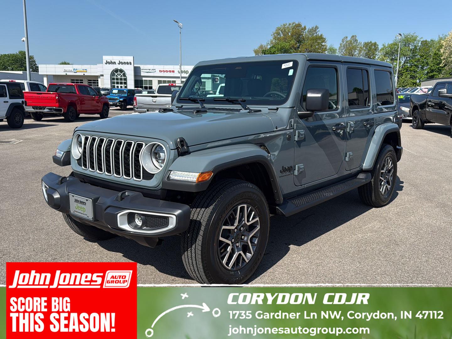Anvil Clearcoat 2026 Jeep Wrangler SUV / Crossover Four-Wheel Drive 8-Speed Automatic