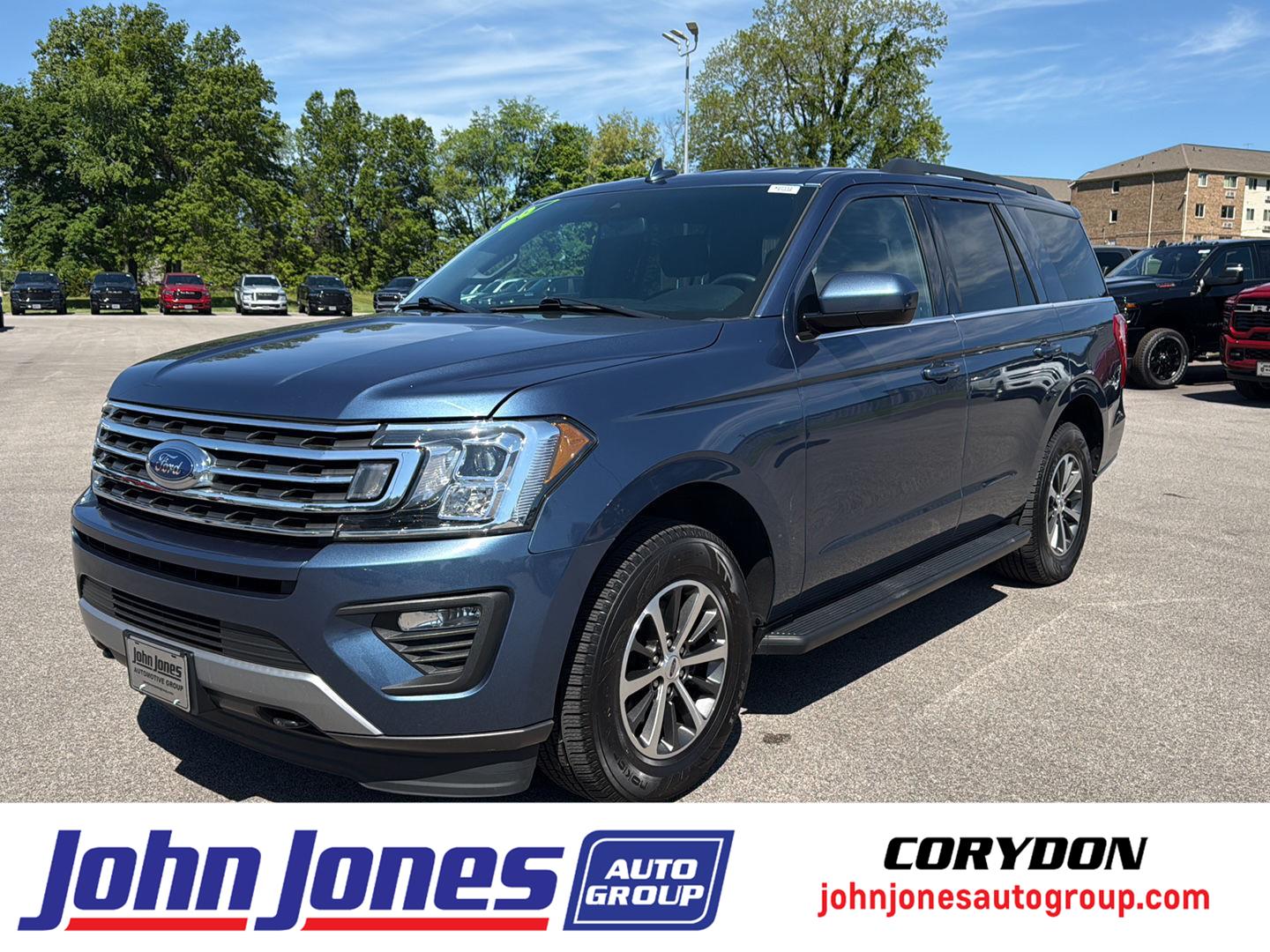 Blue 2020 Ford Expedition XLT 4WD SUV / Crossover Four-Wheel Drive Automatic