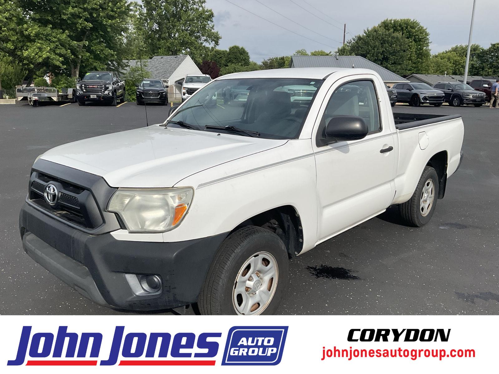 Super White 2013 Toyota Tacoma Regular Cab SB Pickup Truck 4X2 4-Speed Automatic
