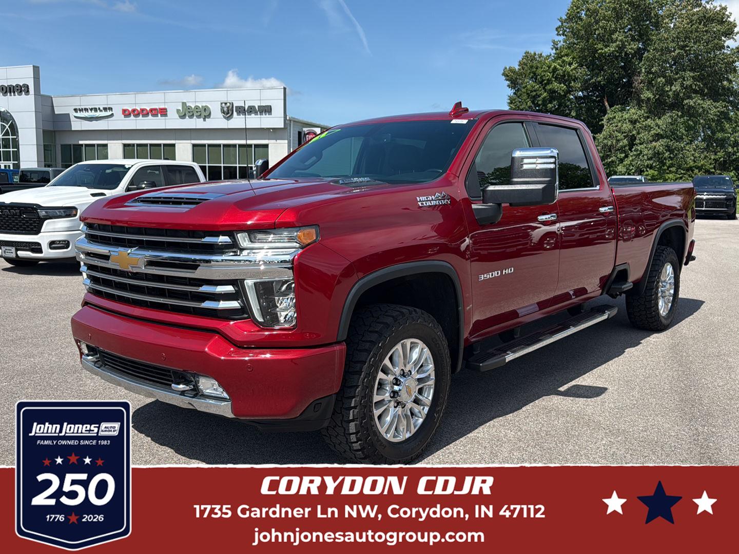 2021 Chevrolet Silverado 3500HD High Country Crew Cab 4WD   