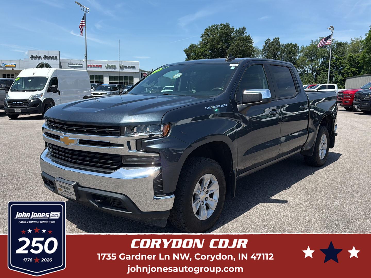  2020 Chevrolet Silverado 1500 LT Crew Cab 4WD   