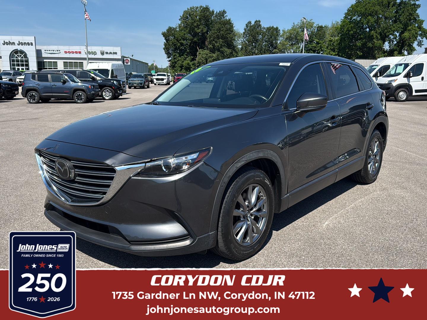 Machine Gray Metallic 2019 Mazda CX-9 SUV / Crossover Front-Wheel Drive Automatic