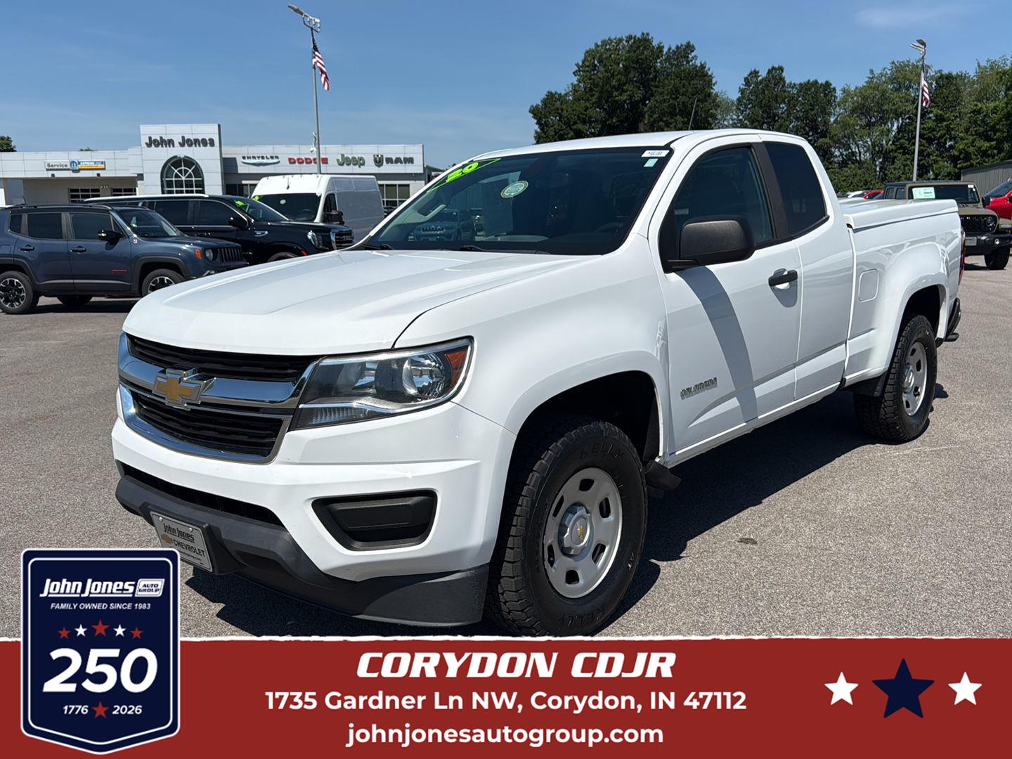 2020 Chevrolet Colorado Work Truck Extended Cab RWD