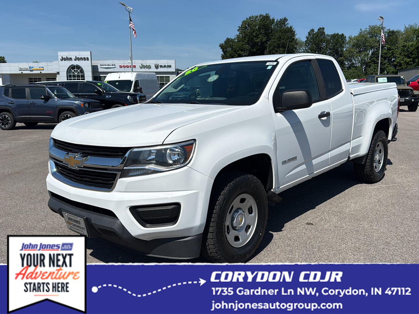 2020 Chevrolet Colorado Work Truck Extended Cab RWD