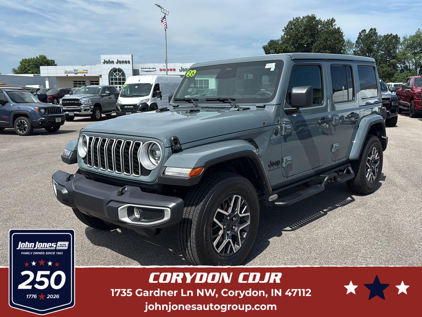 Anvil Clearcoat 2026 Jeep Wrangler SUV / Crossover Four-Wheel Drive 8-Speed Automatic