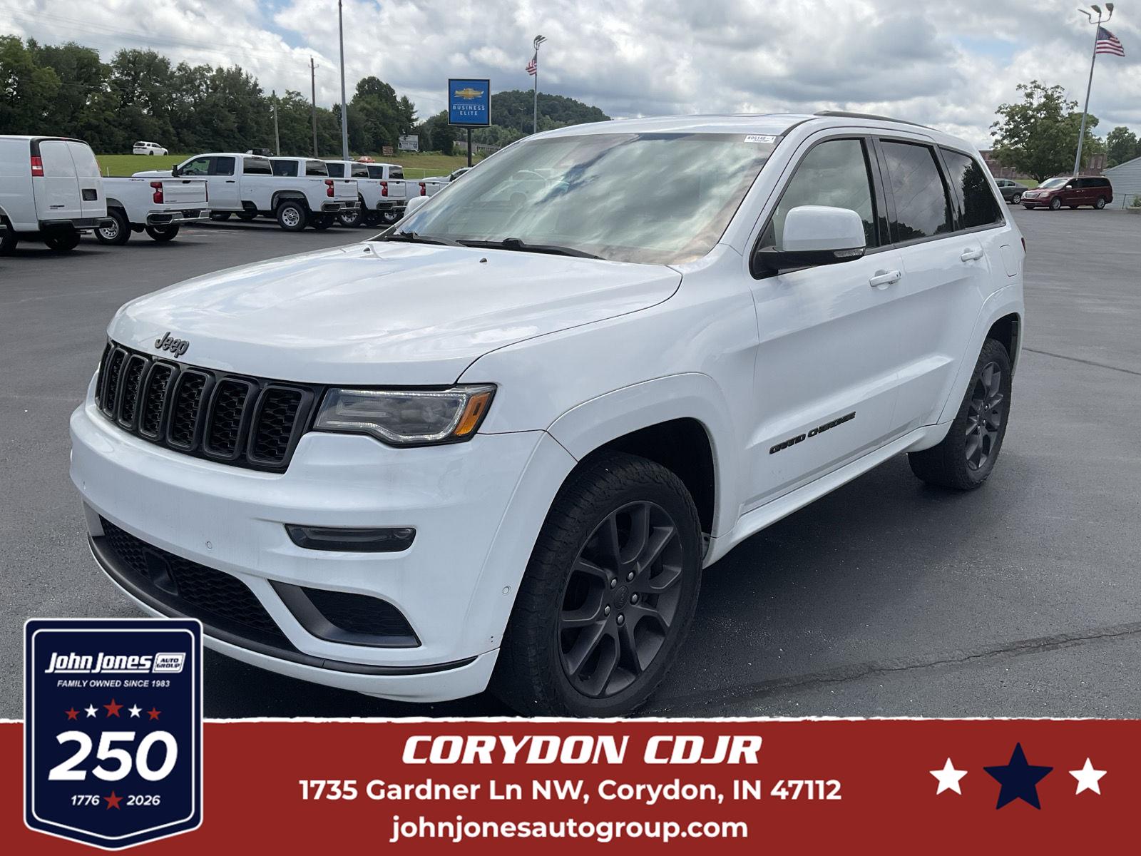  2020 Jeep Grand Cherokee High Altitude 4WD   