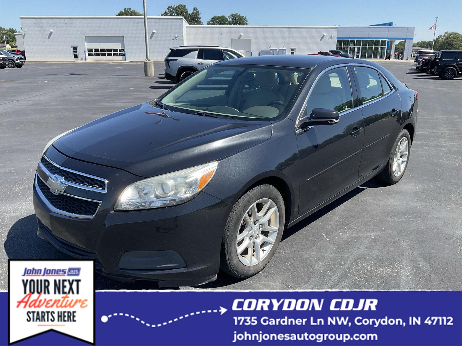 Black Granite Metallic 2013 Chevrolet Malibu Sedan Front-Wheel Drive 6-Speed Automatic