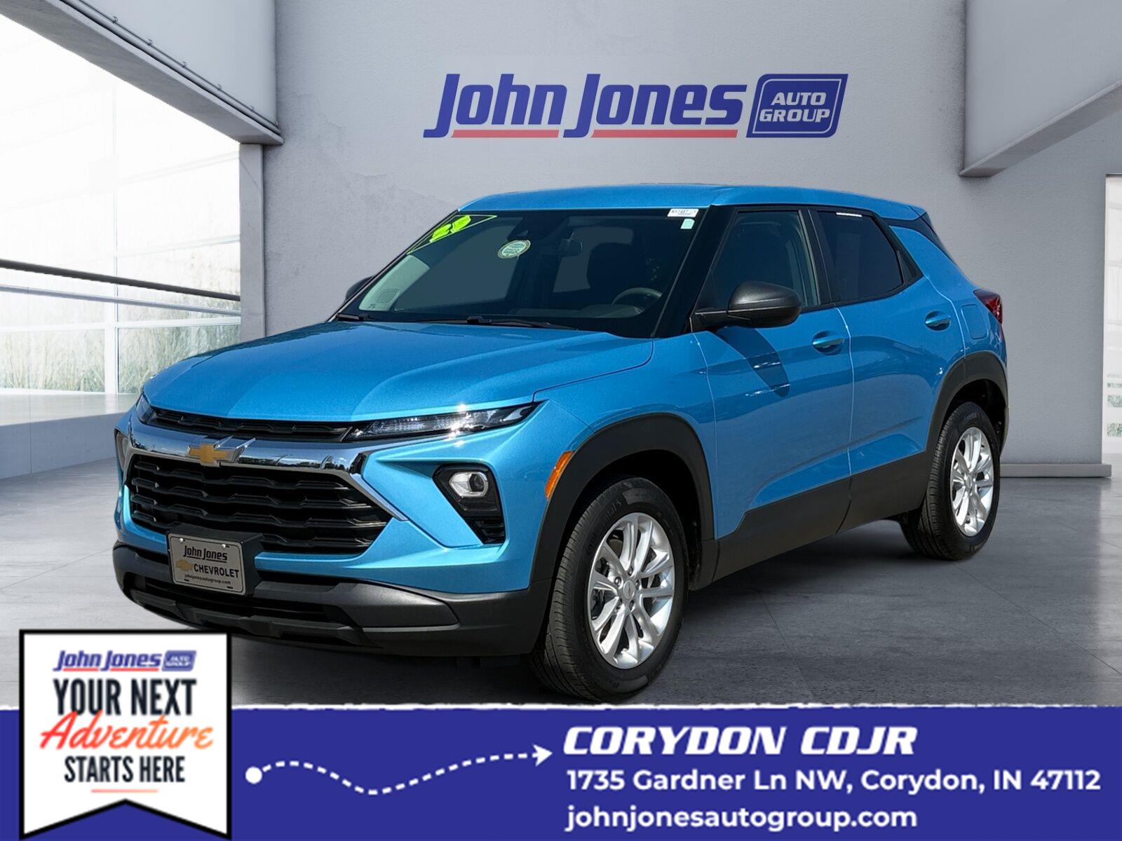 Marina Blue Metallic 2025 Chevrolet Trailblazer SUV / Crossover Front-Wheel Drive Continuously Variable Transmission
