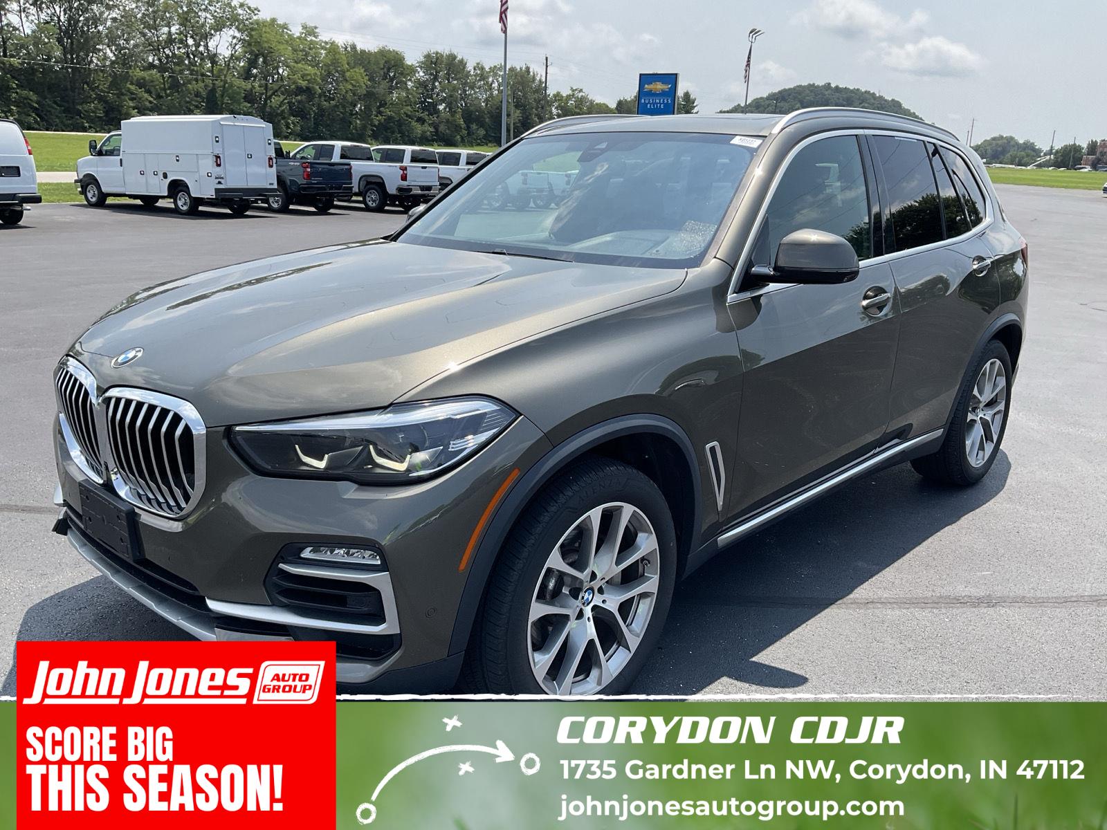 Manhattan Green Metallic 2021 BMW X5 SUV / Crossover All-Wheel Drive Automatic