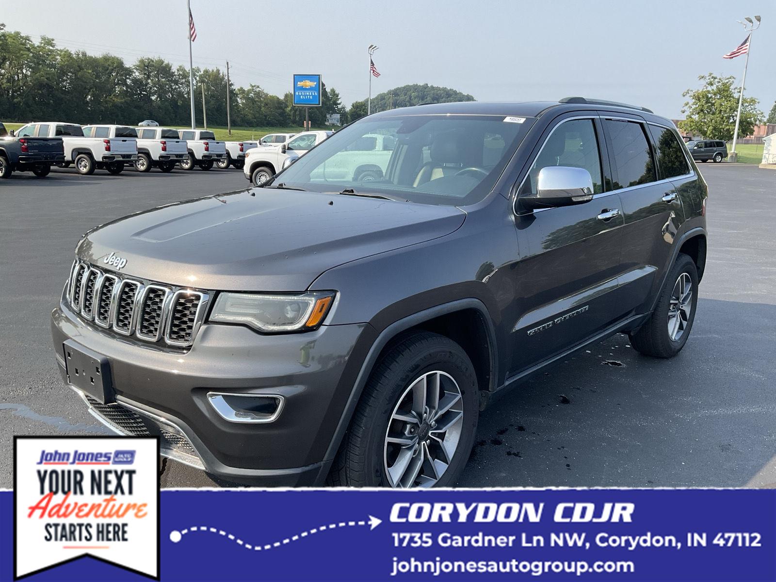 Diamond Black Crystal Pearlcoat 2020 Jeep Grand Cherokee SUV / Crossover Four-Wheel Drive 8-Speed Automatic