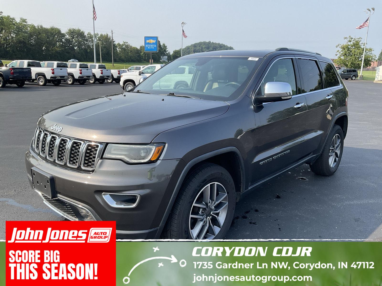 Diamond Black Crystal Pearlcoat 2020 Jeep Grand Cherokee SUV / Crossover Four-Wheel Drive 8-Speed Automatic