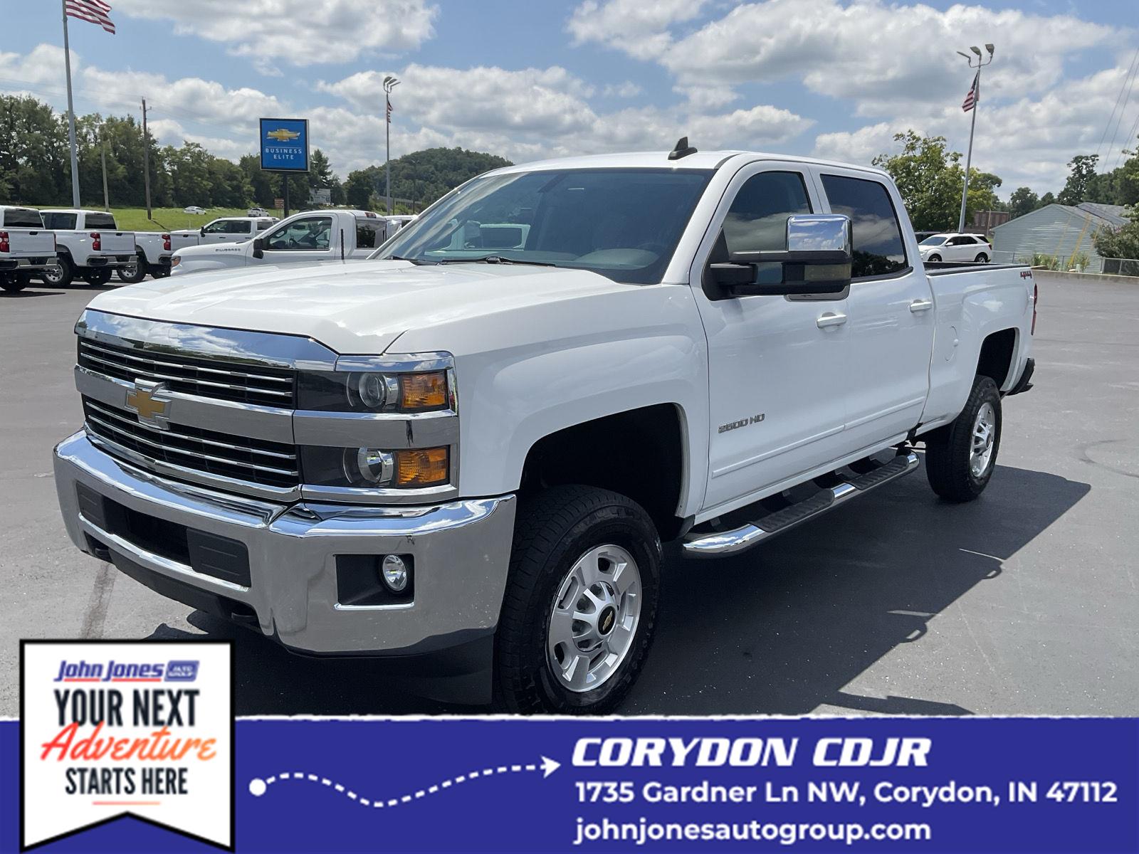 Summit White 2016 Chevrolet Silverado 2500HD Pickup Truck Four-Wheel Drive 6-Speed Automatic