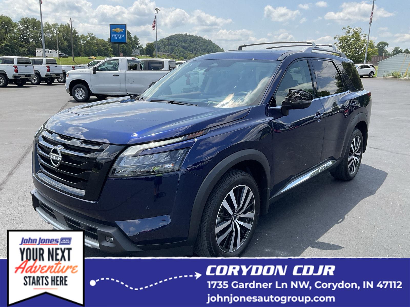 Deep Ocean Blue Pearl 2025 Nissan Pathfinder SUV / Crossover All-Wheel Drive Automatic